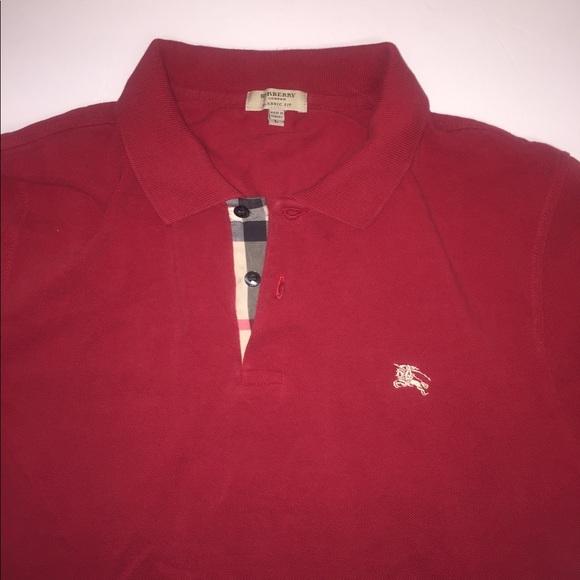 Burberry London Classic Fit Men’s Polo Shirt Large - Picture 1 of 5